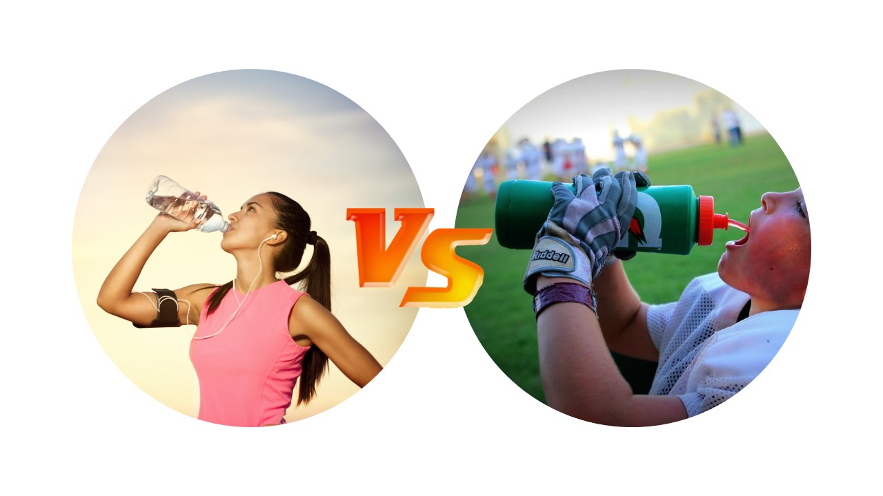 Sports Drinks Vs Water Hydration