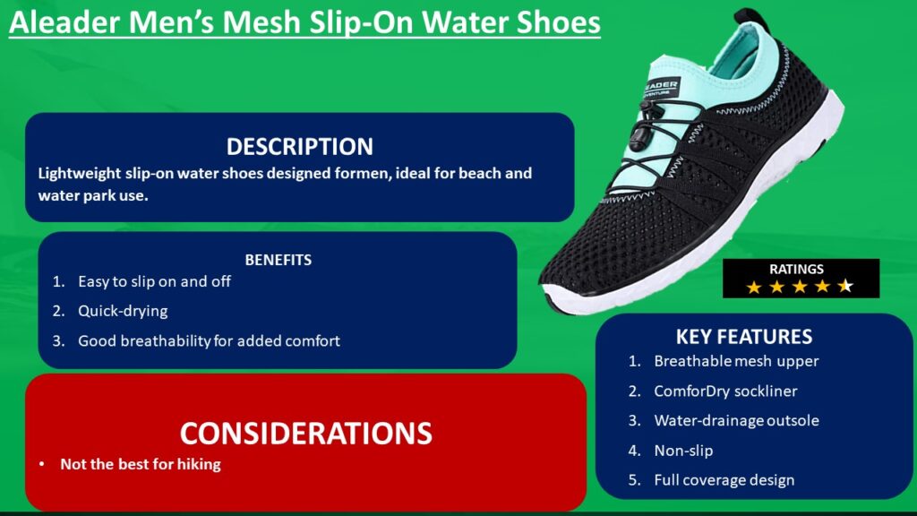 Best Water Shoes For Water Parks Aleader water shoes