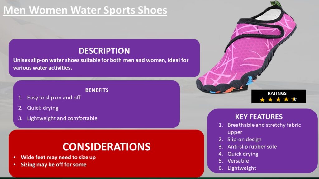 Best Water Shoes For Water Parks men women water sport shoes