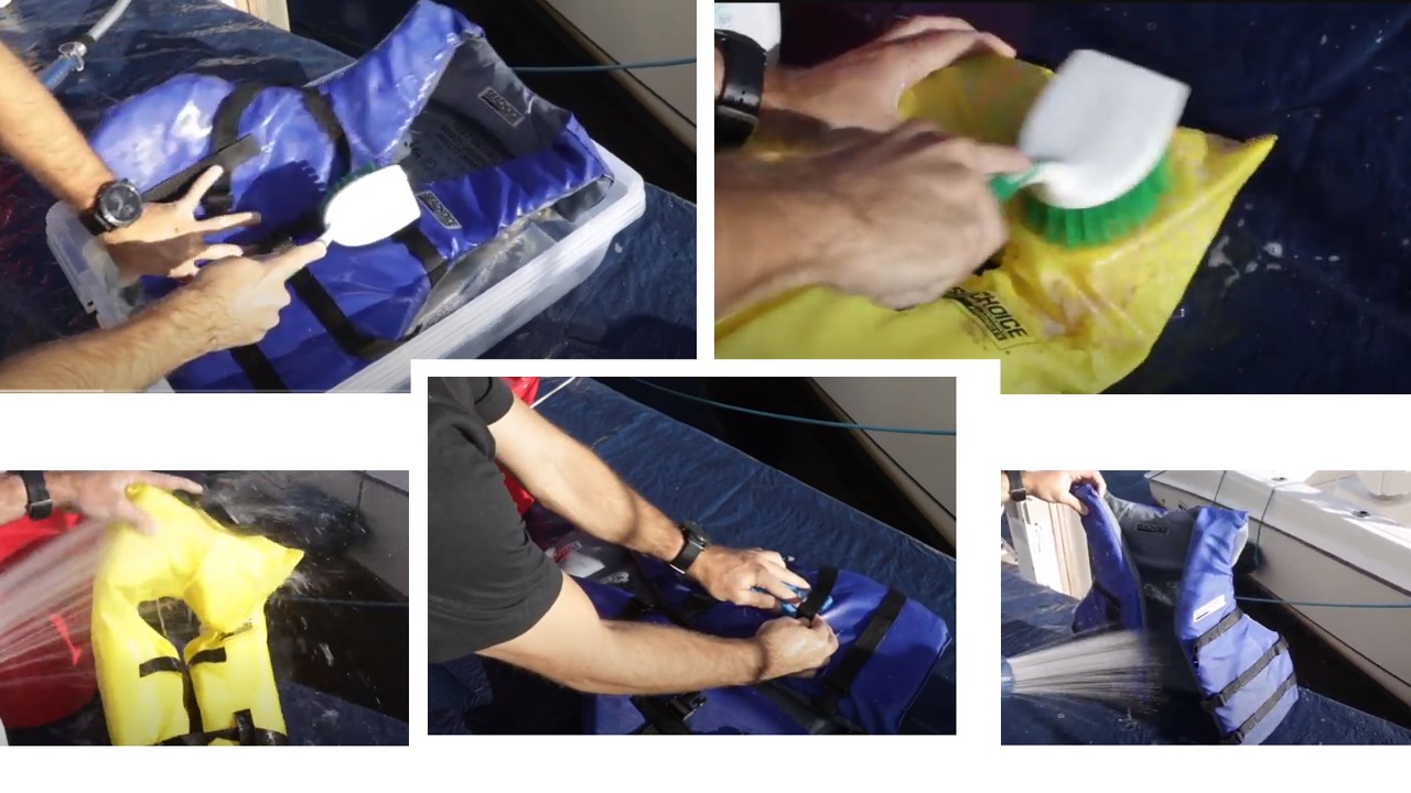 How To Clean Life Jackets