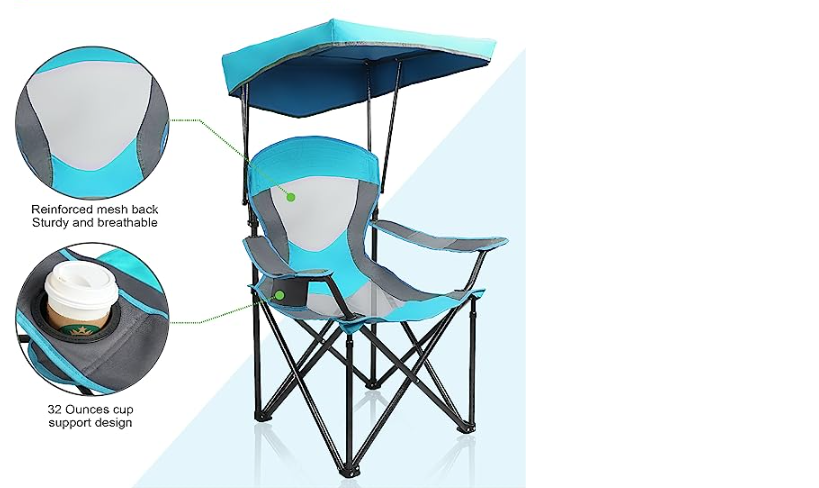 best beach chair with umbrella