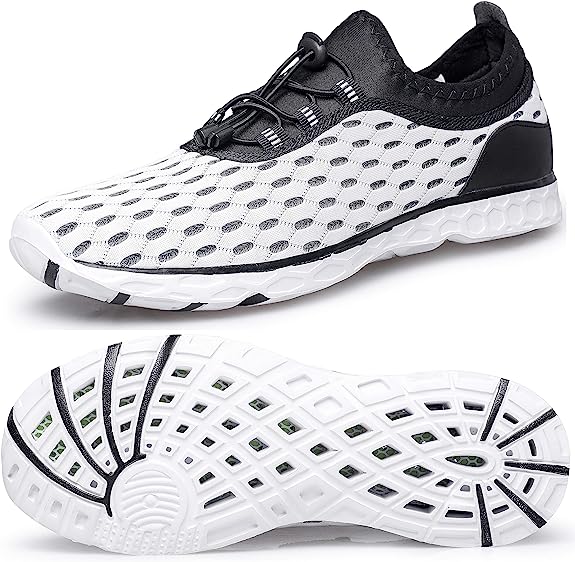 DOUSSPRT Men's Water Shoes Quick Drying Sports Aqua Shoes