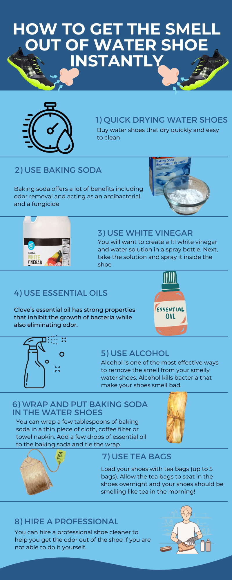 How To Get The Smell Out Of Water Shoe Instantly