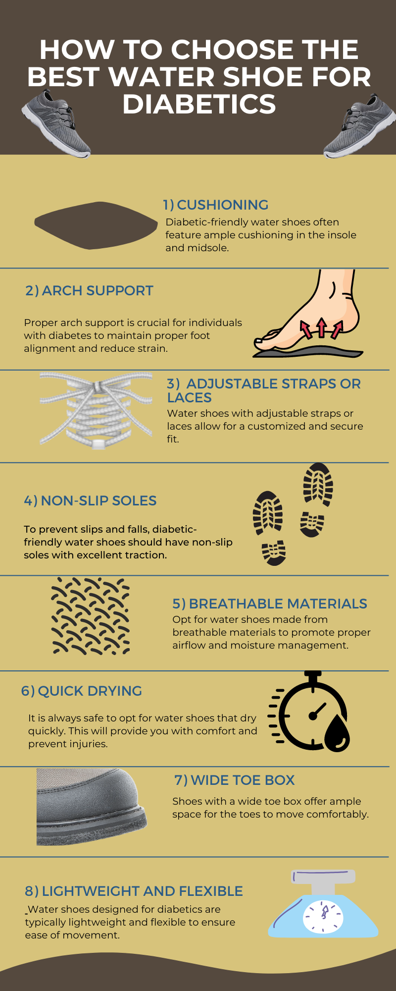 How To choose the Best Water Shoe for diabetics 10 Best Water Shoes For Diabetics