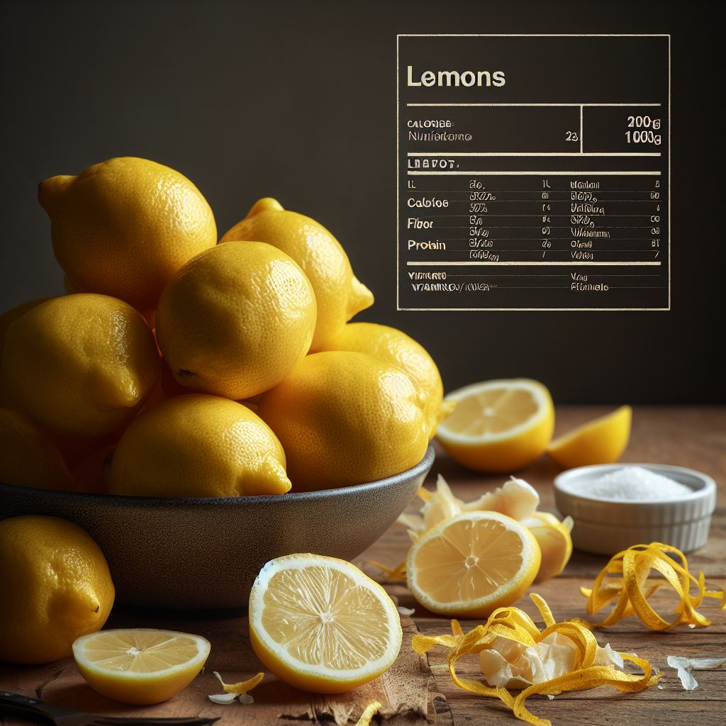 Nutritional Content Of Lemons