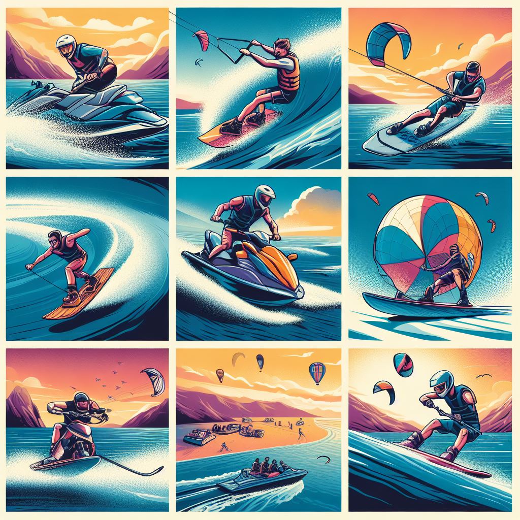 action water sports