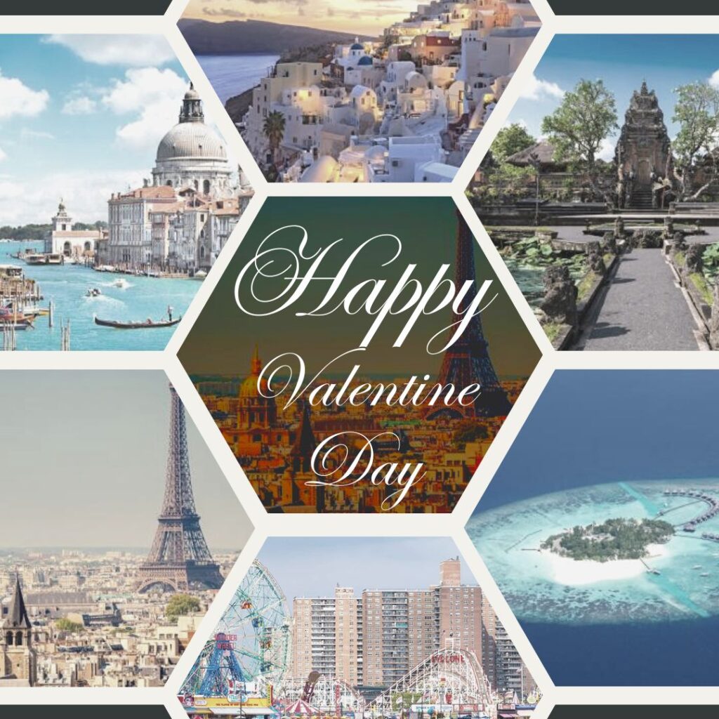 Where Is The Best Place To Celebrate Valentines Day In The World? Valentine Day at the beach