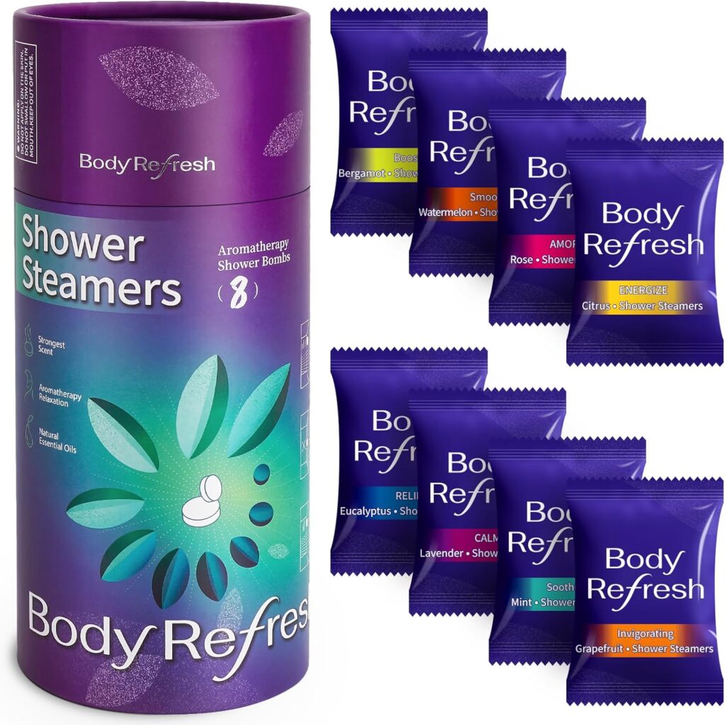 BodyRefresh Shower Steamers Aromatherapy best valentine gifts for her