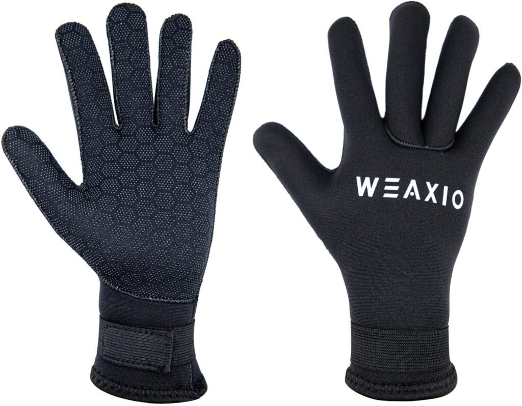 Guanti Da Nuoto In Neoprene 5mm SUPERFA: Caldi, Antiscivolo E Perfetti Per Acque Fredde (Uomo/Donna)