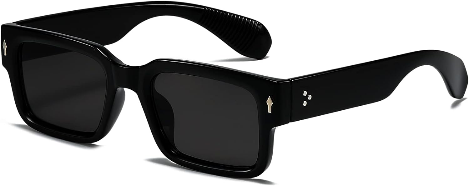 EYLRIM Square Frame Sunglasses for Women Men
