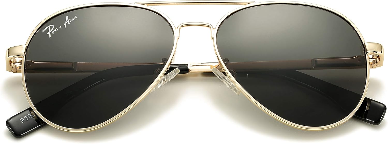 Pro Acme Polarized Aviator Sunglasses for Men and Women