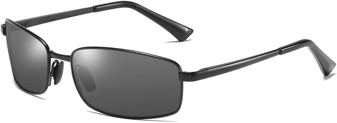 Rectangular Frames Sunglasses  ZHILE Wrap Polarized Sunglasses