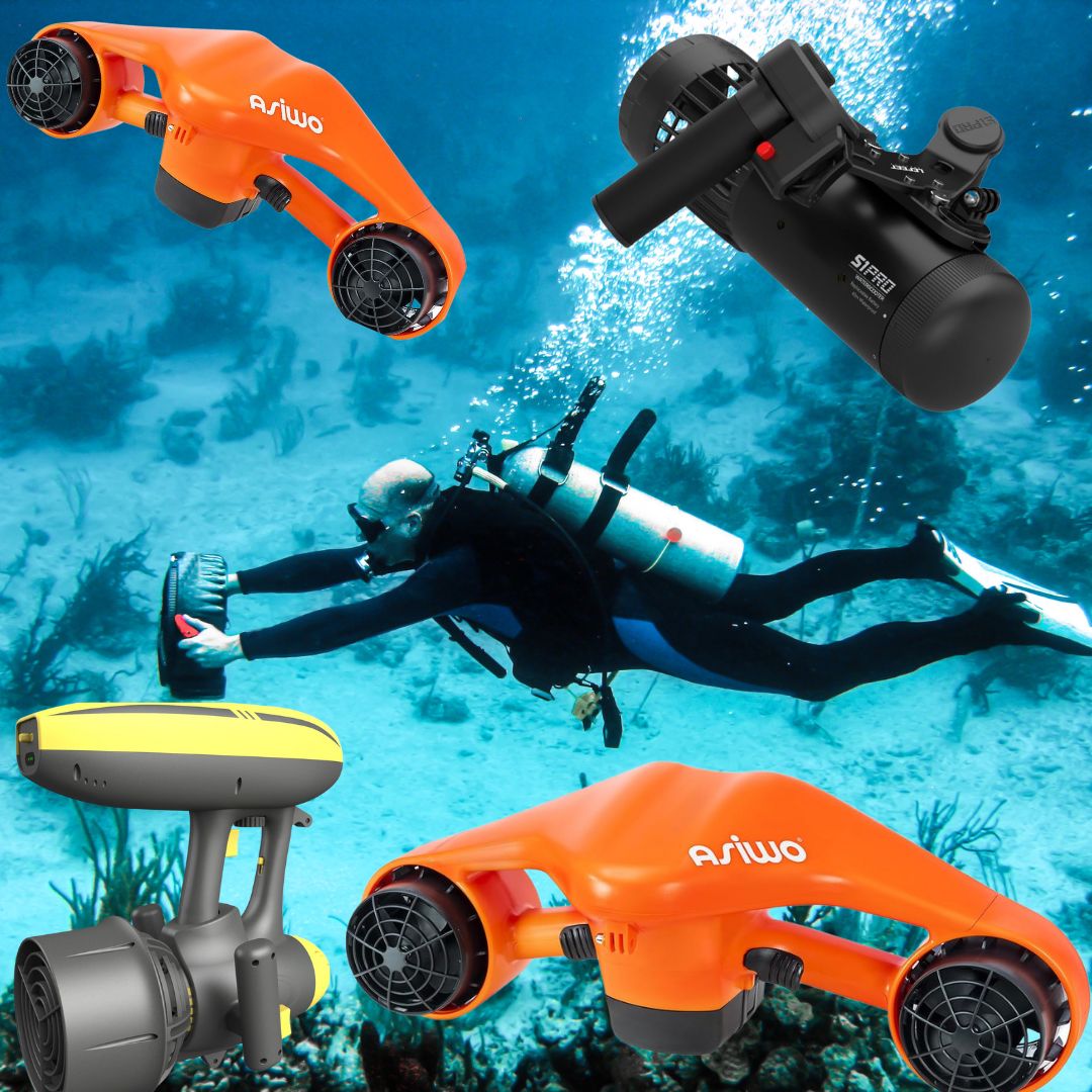 How do underwater scooters work?