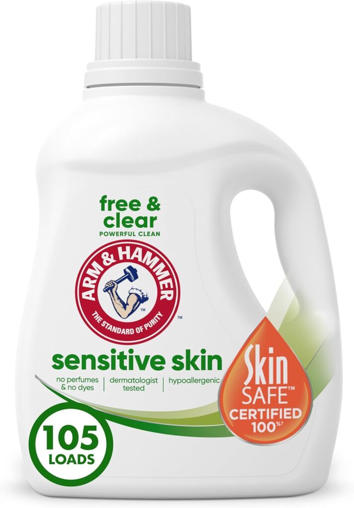 5. Arm & Hammer Sensitive Skin Free & Clear