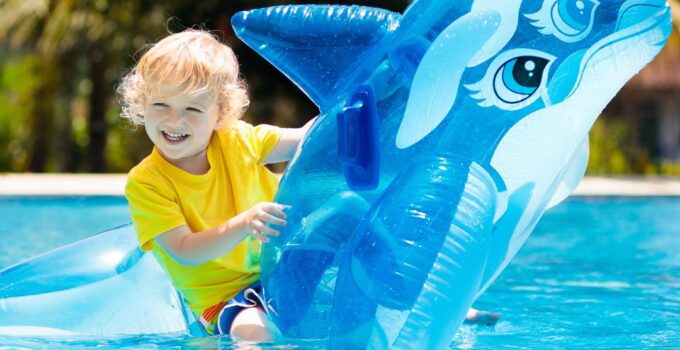 inflatable pool float for kids