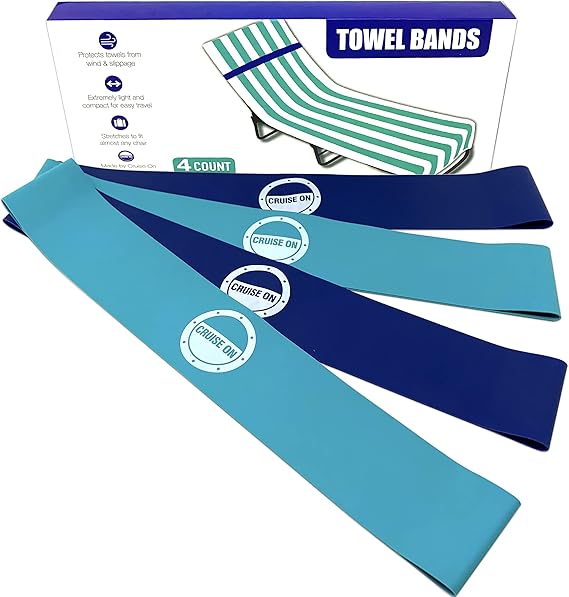 towel strap Would Chip Bag Clips Work for Towels on Beach Chairs