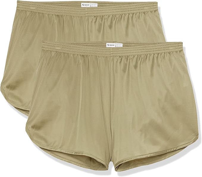 Men Brown And Tan Bikini With Matching Bucket Hat