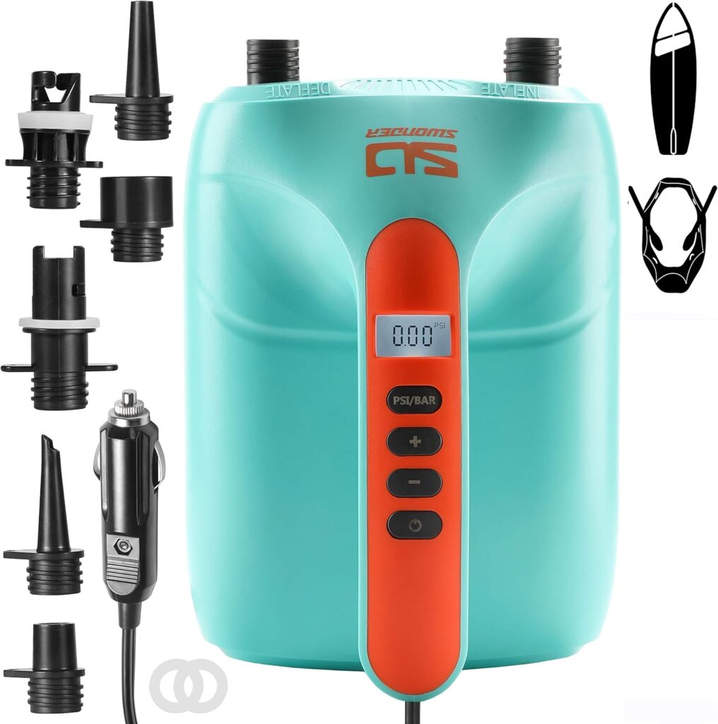 best inflatable SUP electric pump
