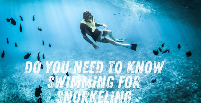 Do You Need To Know Swimming For Snorkeling