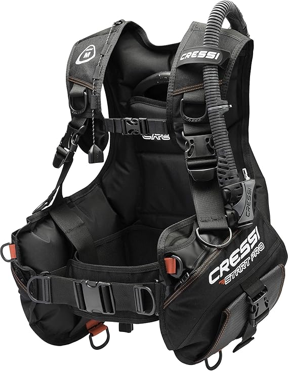 Cressi Start Pro 2.0 BCD Best Scuba BCD (Buoyancy Control Device)