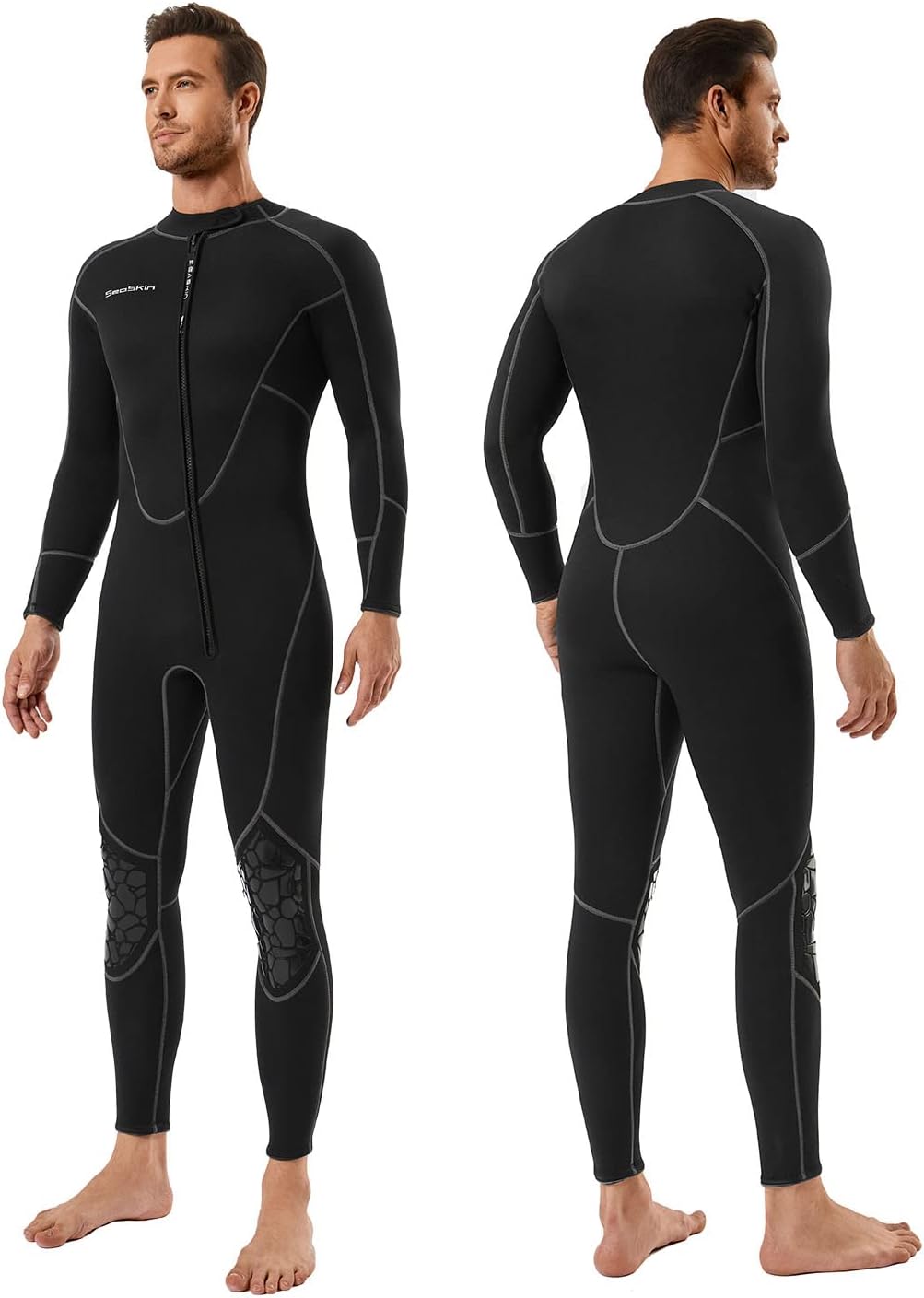Seaskin Mens 3mm Shorty Wetsuit Womens