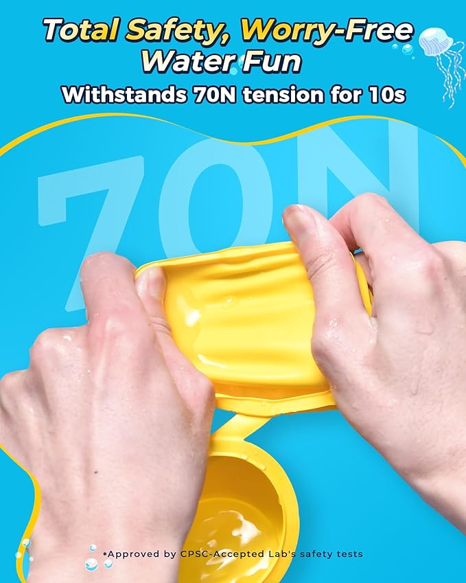 how do reusable water balloons work