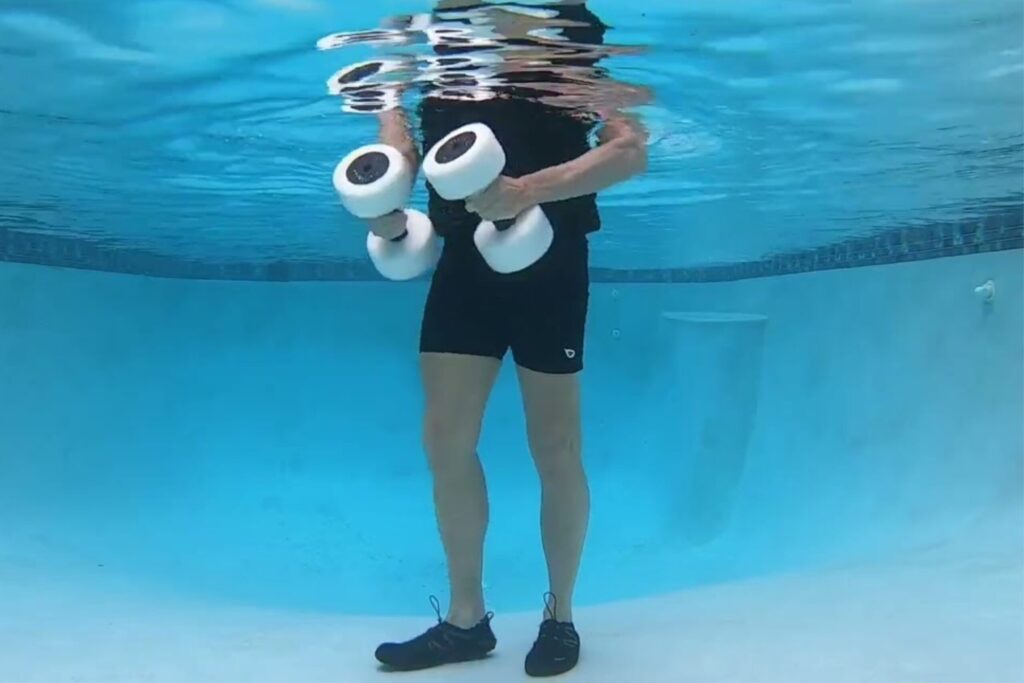 How To Use Water Weights With Confidence Is Water Exercise Good For You
